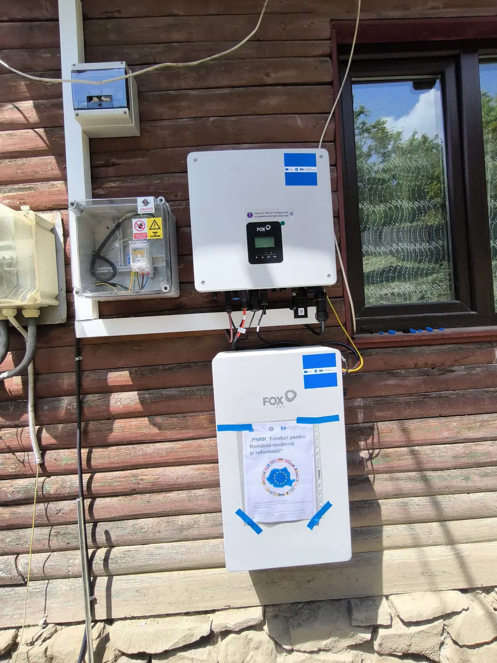 Sistem fotovoltaic cu stocare, finanțat prin PNRR
